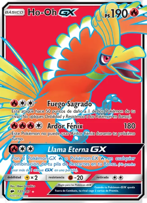 Ho-Oh GX [Sacred Fire | Phoenix Burn | Eternal Flame GX]