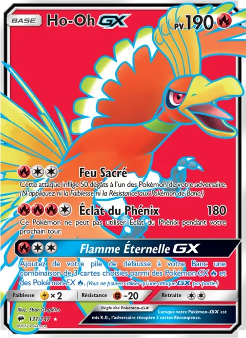 Ho-Oh GX [Sacred Fire | Phoenix Burn | Eternal Flame GX]