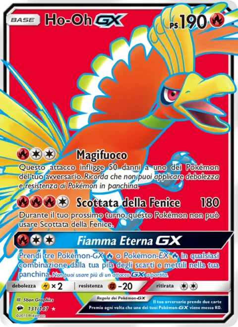 Ho-Oh GX [Sacred Fire | Phoenix Burn | Eternal Flame GX]