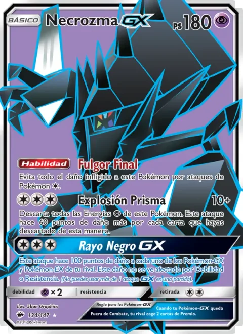 Necrozma GX [Light's End | Prismatic Burst | Black Ray GX]