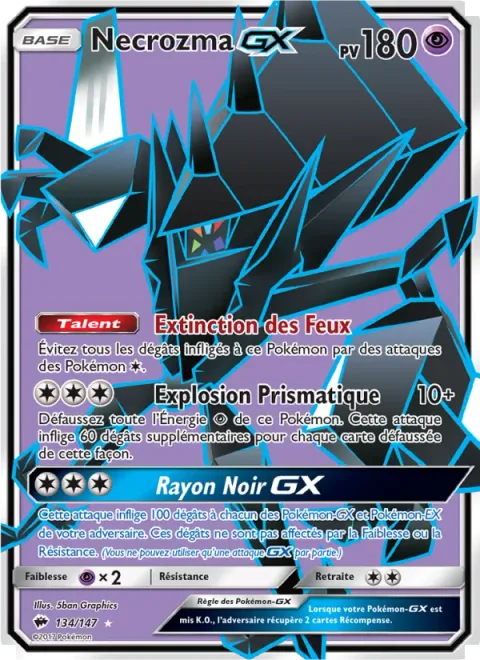 Necrozma GX [Light's End | Prismatic Burst | Black Ray GX]