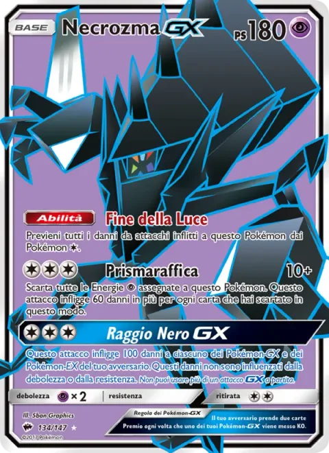 Necrozma GX [Light's End | Prismatic Burst | Black Ray GX]