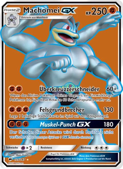 Machamp GX [Cross-Cut | Bedrock Breaker | Muscle Punch GX]