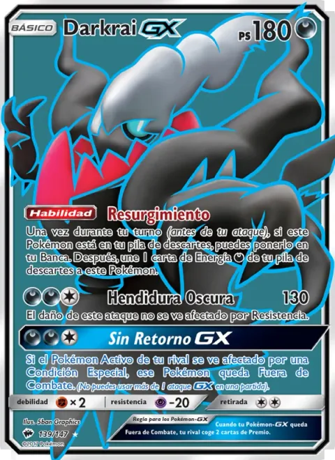 Darkrai GX [Restoration | Dark Cleave | Dead End GX]