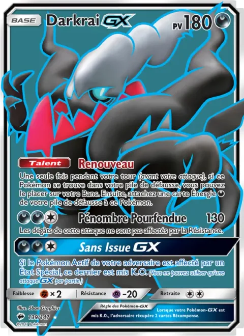 Darkrai GX [Restoration | Dark Cleave | Dead End GX]