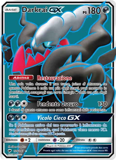 Darkrai GX [Restoration | Dark Cleave | Dead End GX]