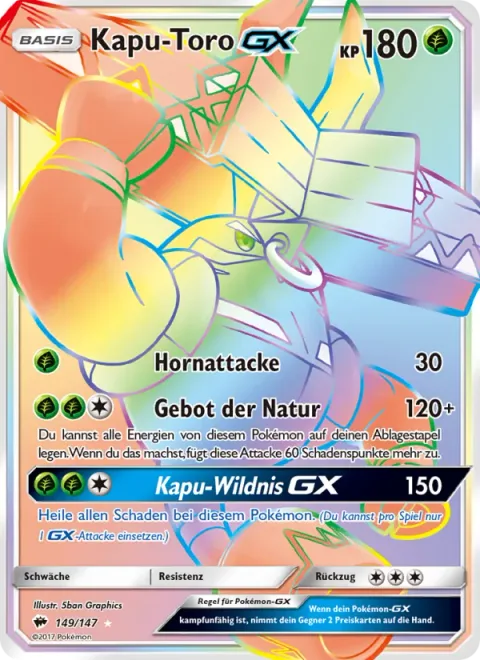 Tapu Bulu GX [Horn Attack | Nature's Judgment | Tapu Wilderness GX]