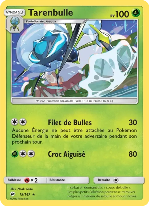 Araquanid [Bubble Net | Sharp Fang]