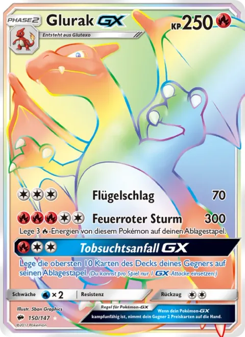 Charizard GX [Wing Attack | Crimson Storm | Raging Out GX]