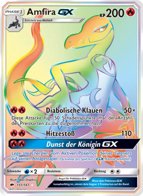 Salazzle GX [Diabolical Claws | Heat Blast | Queen's Haze GX]