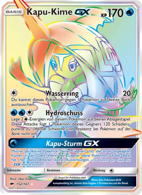 Tapu Fini GX [Aqua Ring | Hydro Shot | Tapu Storm GX]