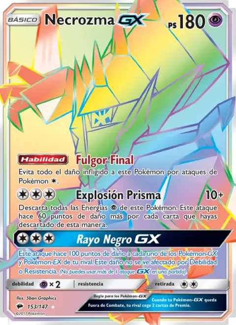 Necrozma GX [Light's End | Prismatic Burst | Black Ray GX]
