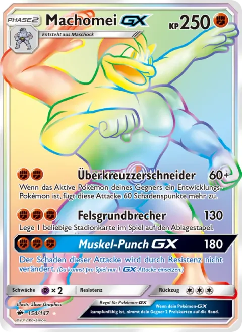 Machamp GX [Cross-Cut | Bedrock Breaker | Muscle Punch GX]