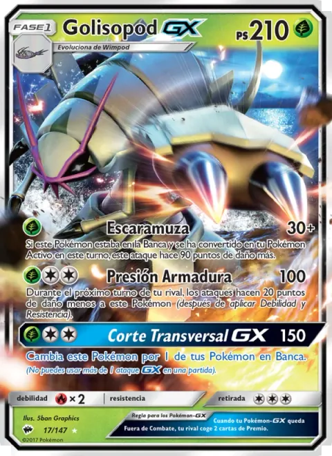 Golisopod GX [First Impression | Armor Press | Crossing Cut GX]