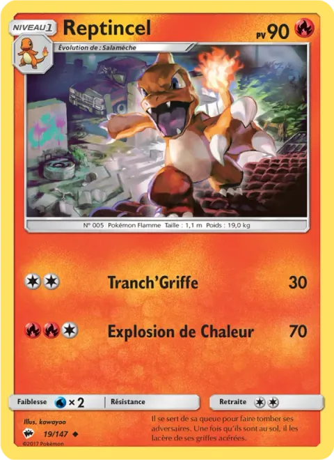 Charmeleon [Claw Slash | Heat Blast]