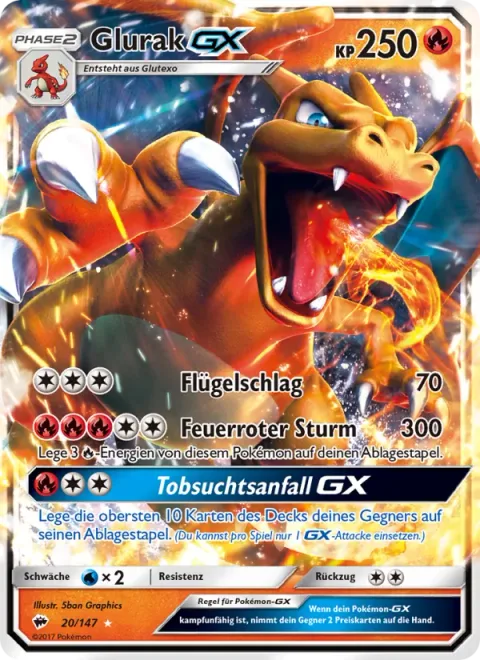 Charizard GX [Wing Attack | Crimson Storm | Raging Out GX]