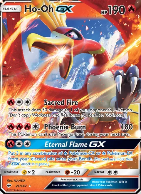 Ho-Oh GX [Sacred Fire | Phoenix Burn | Eternal Flame GX]