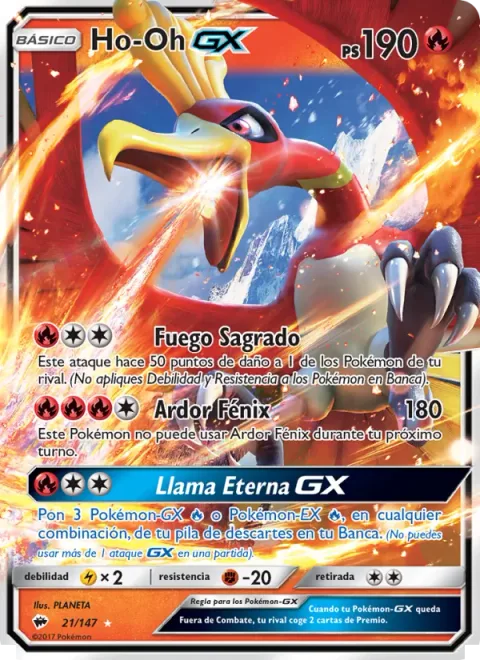 Ho-Oh GX [Sacred Fire | Phoenix Burn | Eternal Flame GX]
