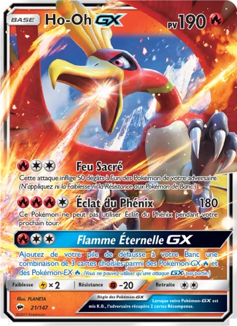 Ho-Oh GX [Sacred Fire | Phoenix Burn | Eternal Flame GX]