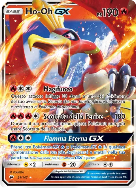 Ho-Oh GX [Sacred Fire | Phoenix Burn | Eternal Flame GX]