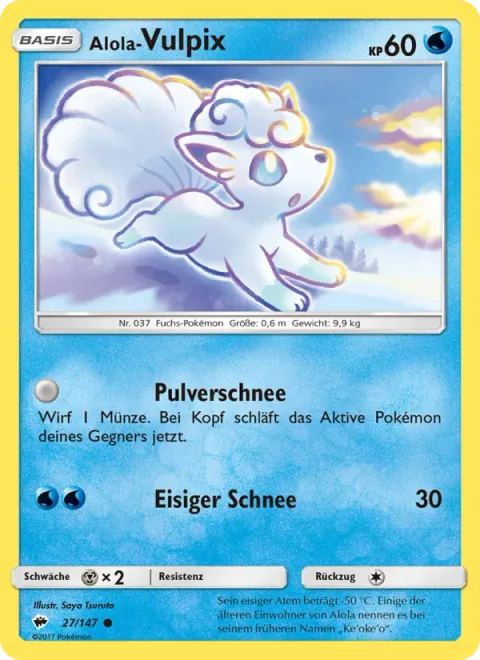 Alolan Vulpix [Powder Snow | Icy Snow]