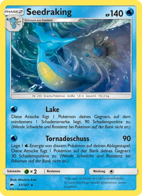Kingdra [Brine | Tornado Shot]