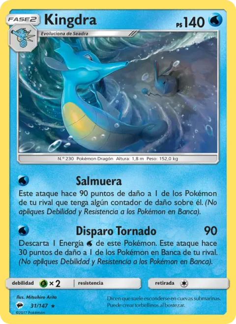 Kingdra [Brine | Tornado Shot]