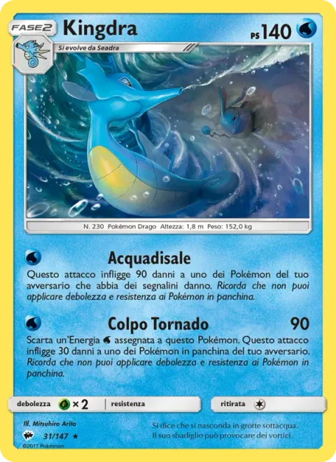 Kingdra [Brine | Tornado Shot]