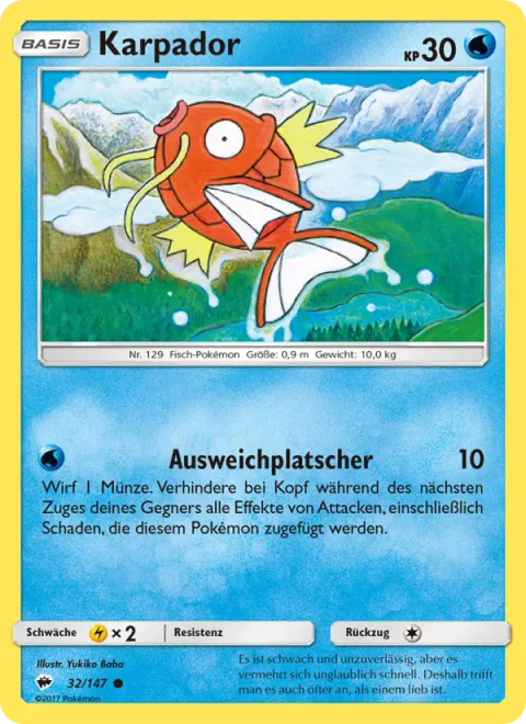 Magikarp [Splashing Dodge]