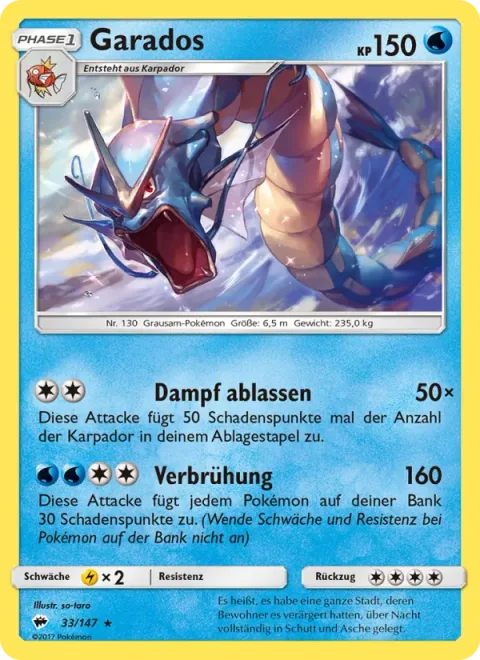 Gyarados [Venting Anger | Splash Burn]