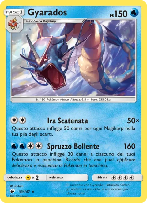 Gyarados [Venting Anger | Splash Burn]