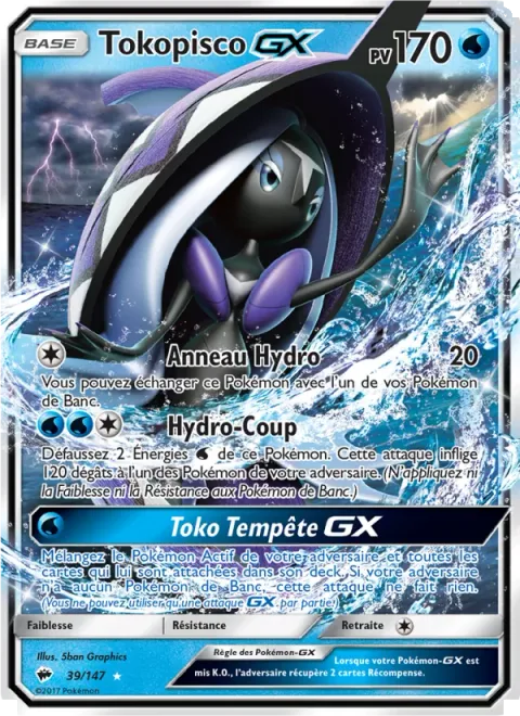 Tapu Fini GX [Aqua Ring | Hydro Shot | Tapu Storm GX]