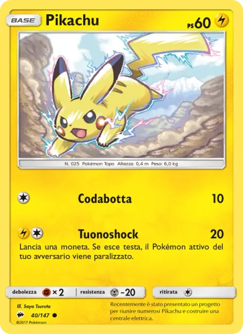 Pikachu [Tail Whap | Thundershock]