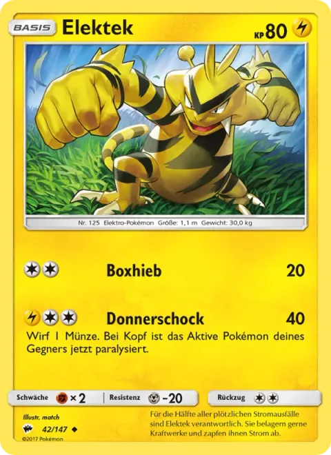 Electabuzz [Punch | Thunder Shock]