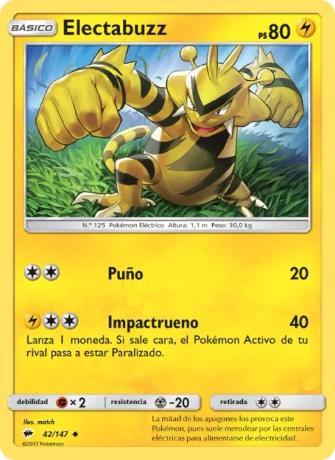 Electabuzz [Punch | Thunder Shock]