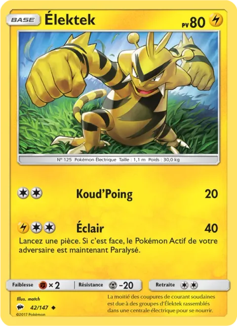 Electabuzz [Punch | Thunder Shock]