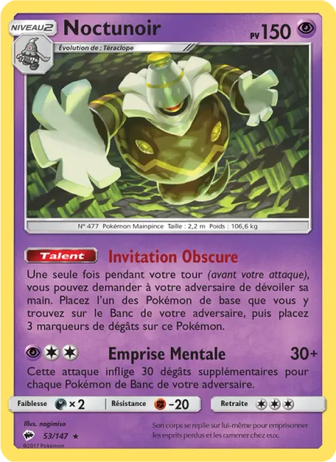 Dusknoir [Dark Invitation | Mind Jack]