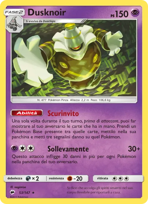 Dusknoir [Dark Invitation | Mind Jack]