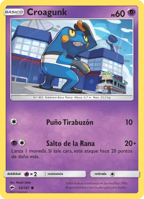 Croagunk [Corkscrew Punch | Frog Hop]
