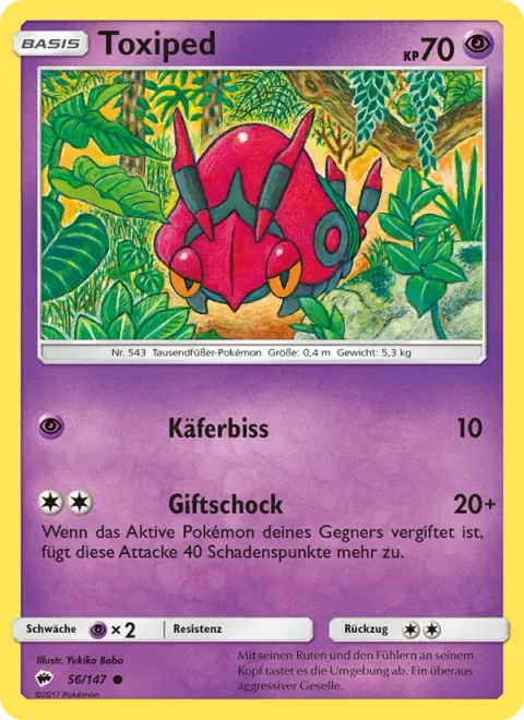 Venipede [Bug Bite | Venoshock]