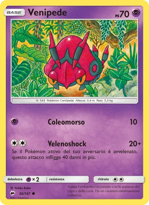 Venipede [Bug Bite | Venoshock]