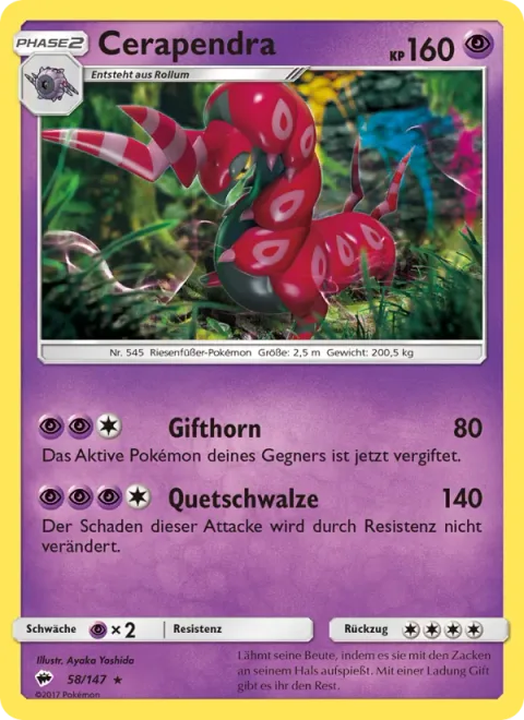 Scolipede [Poison Horn | Steamroller]