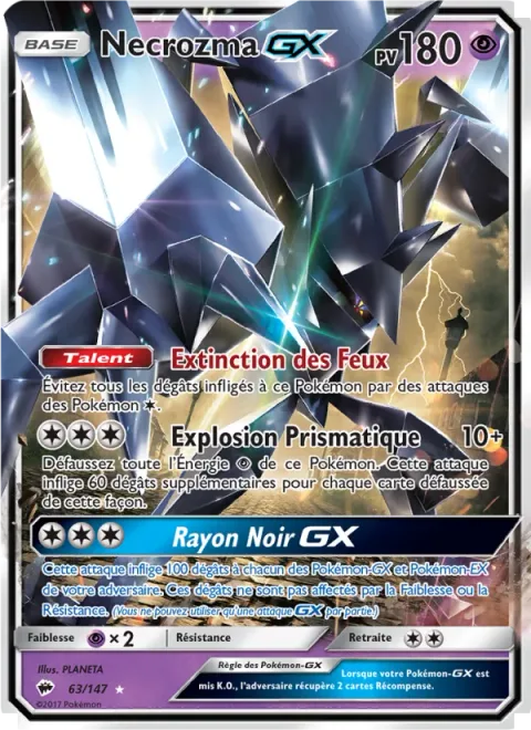 Necrozma GX [Light's End | Prismatic Burst | Black Ray GX]