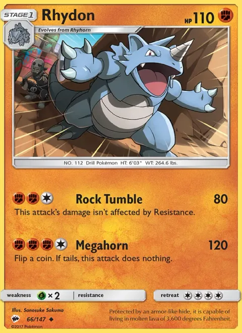 Rhydon [Rock Tumble | Megahorn]
