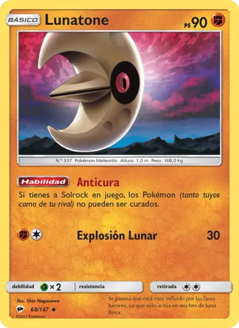 Lunatone [Heal Block | Lunar Blast]