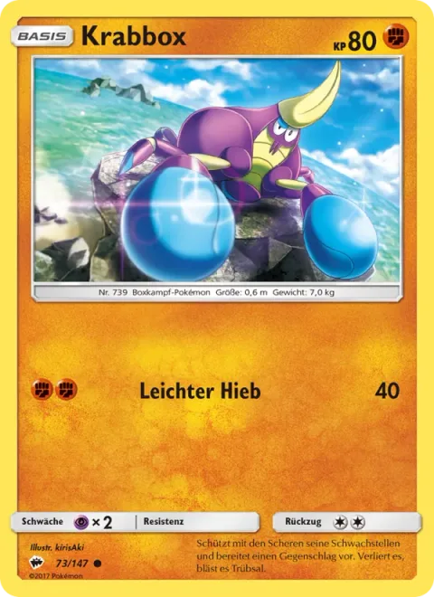 Crabrawler [Light Punch]
