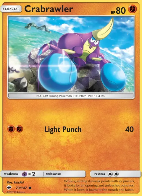 Crabrawler [Light Punch]