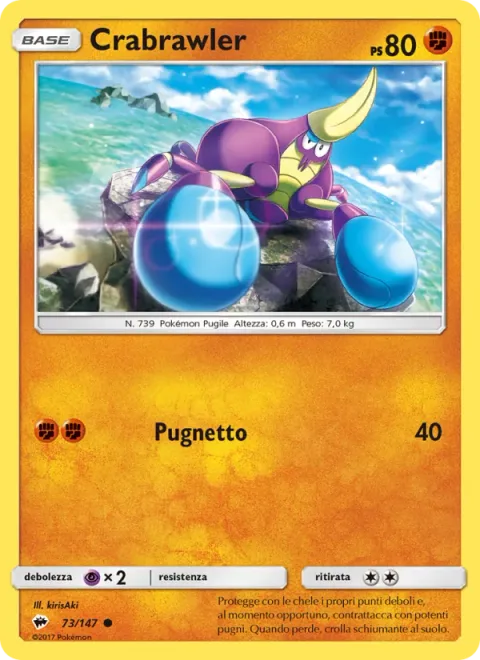 Crabrawler [Light Punch]