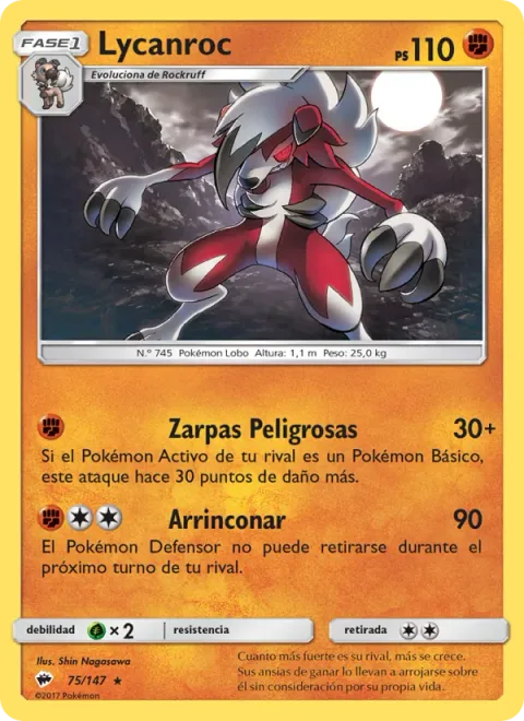 Lycanroc [Dangerous Claws | Corner]