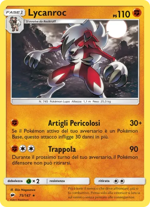 Lycanroc [Dangerous Claws | Corner]